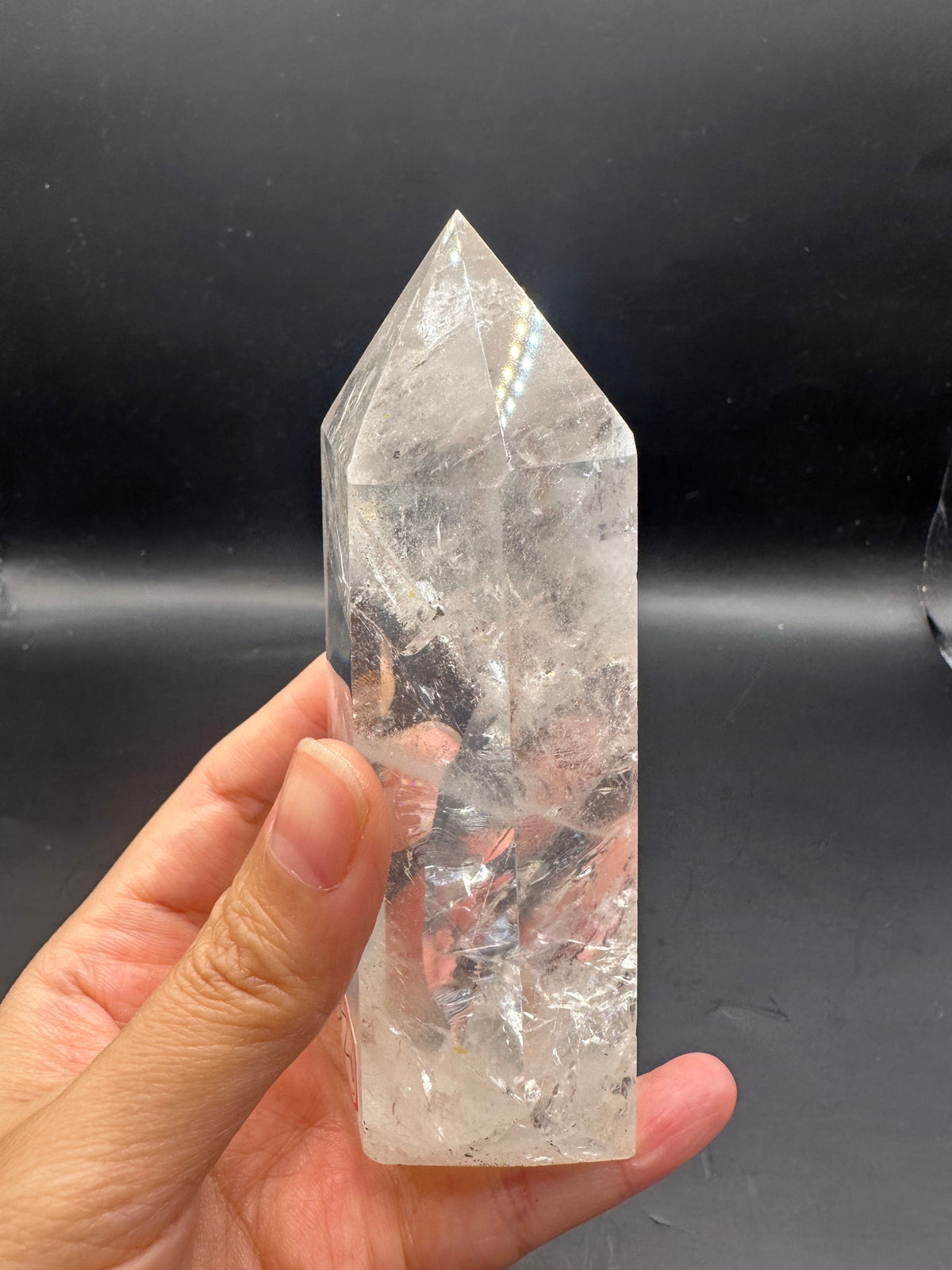 AAAAA Brazilian Clear Quartz Tower – 342g #20 — exact crystal, view 13 of 15
