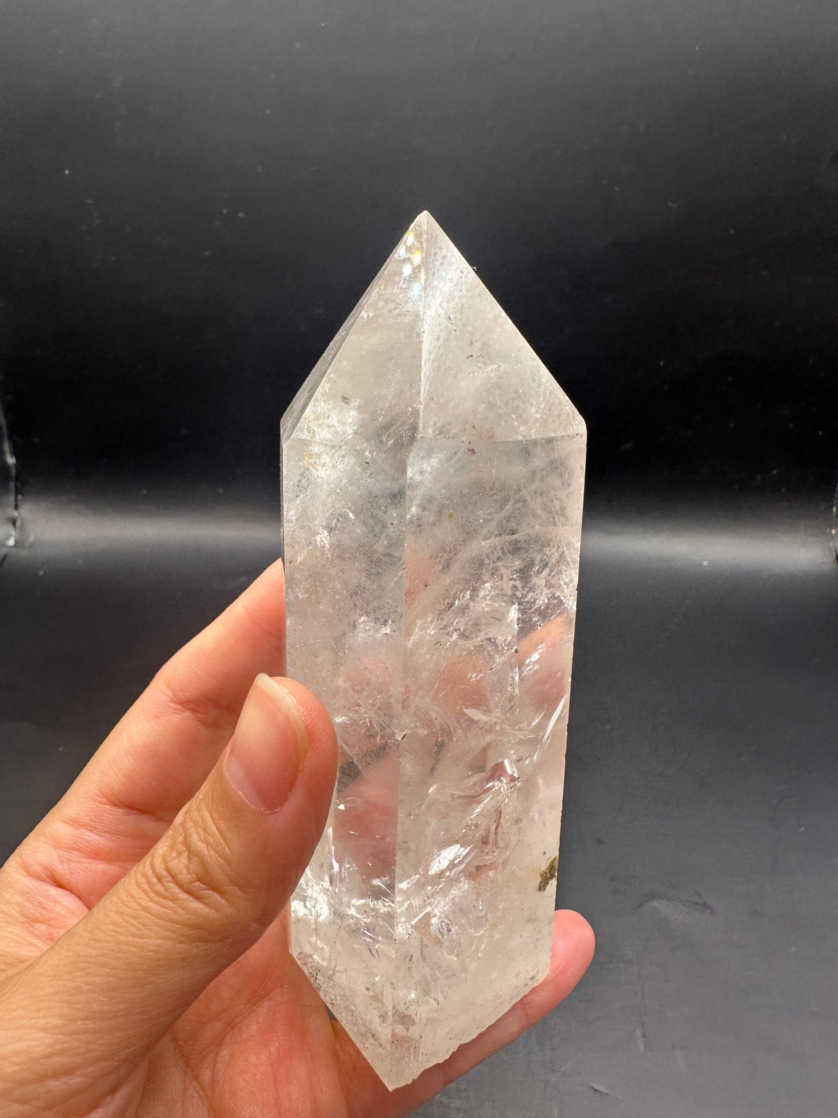 AAAAA Brazilian Clear Quartz Tower – 342g #20 — exact crystal, view 14 of 15