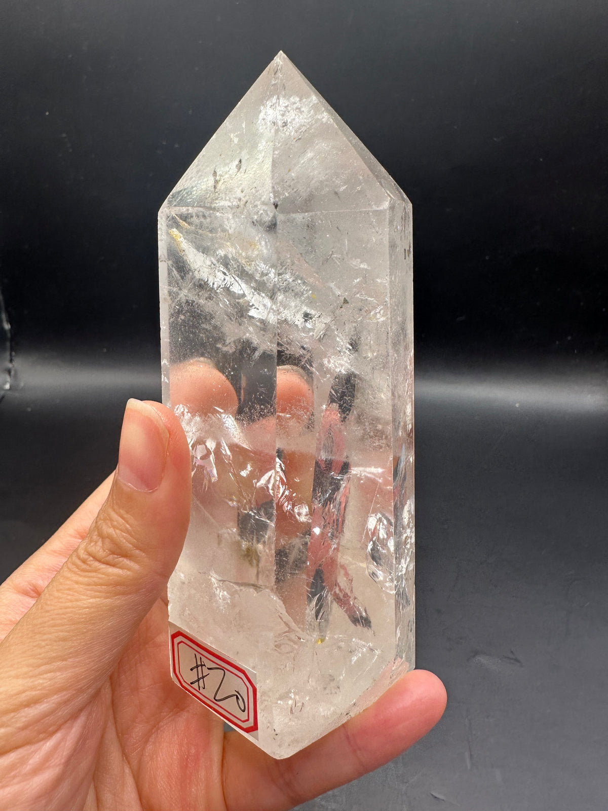 AAAAA Brazilian Clear Quartz Tower – 342g #20 — exact crystal, view 3 of 15