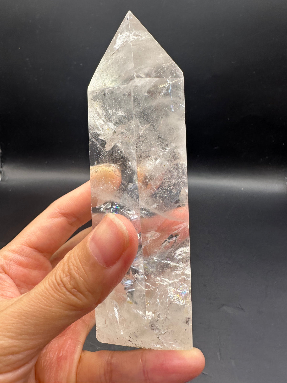 AAAAA Brazilian Clear Quartz Tower – 342g #20 — exact crystal, view 4 of 15