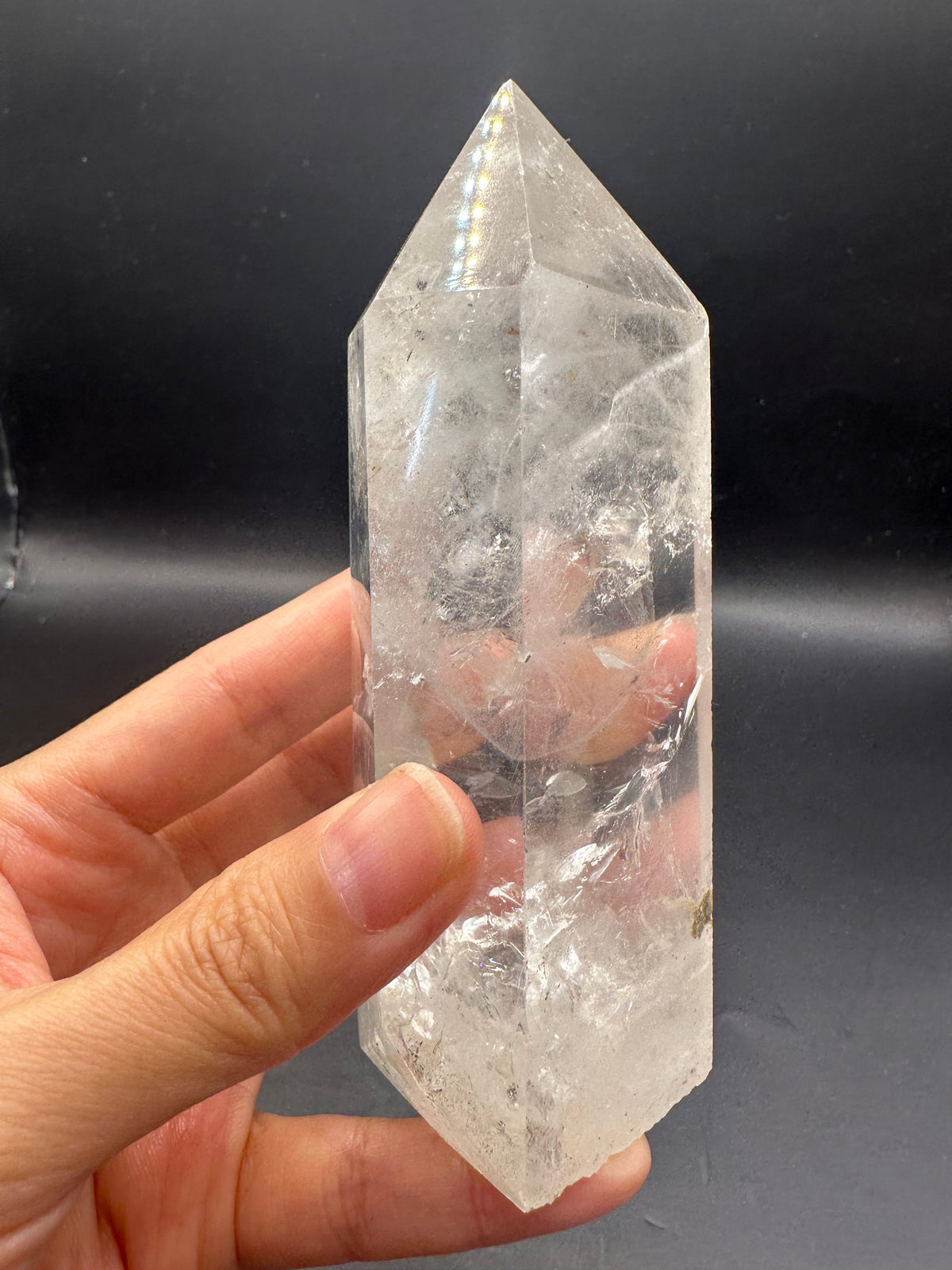 AAAAA Brazilian Clear Quartz Tower – 342g #20 — exact crystal, view 5 of 15