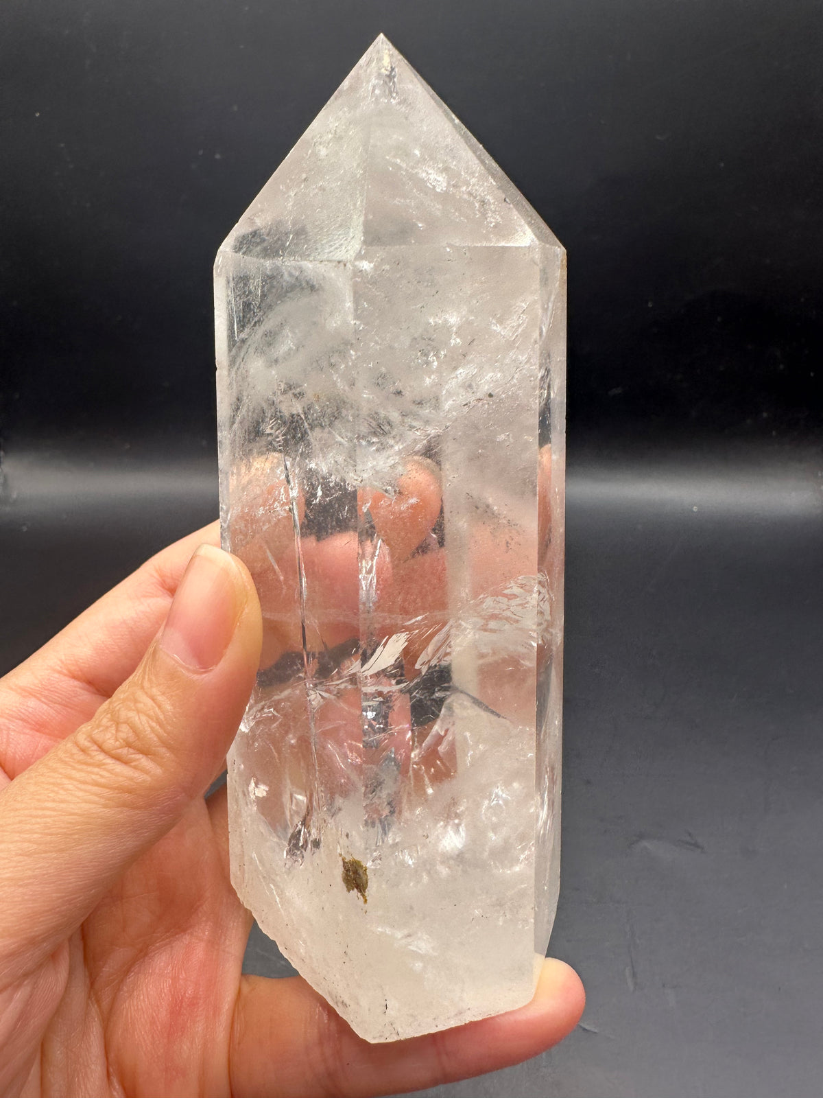 AAAAA Brazilian Clear Quartz Tower – 342g #20 — exact crystal, view 7 of 15