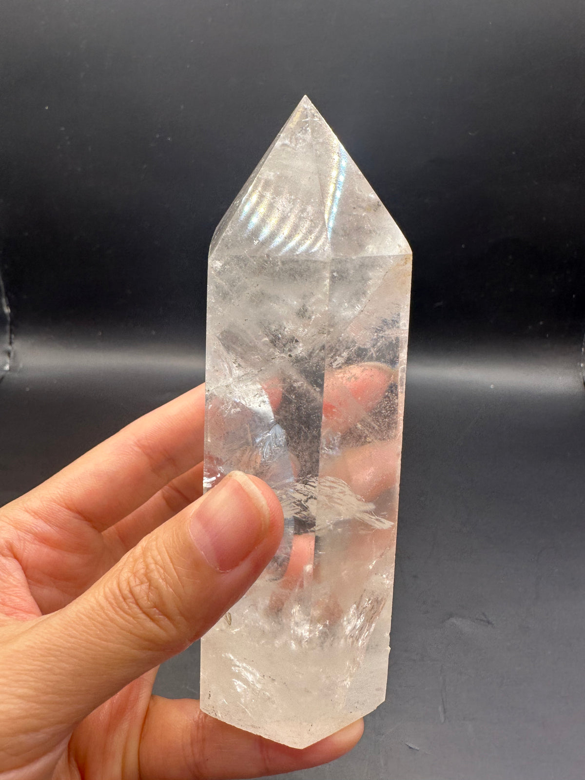 AAAAA Brazilian Clear Quartz Tower – 342g #20 — exact crystal, view 8 of 15