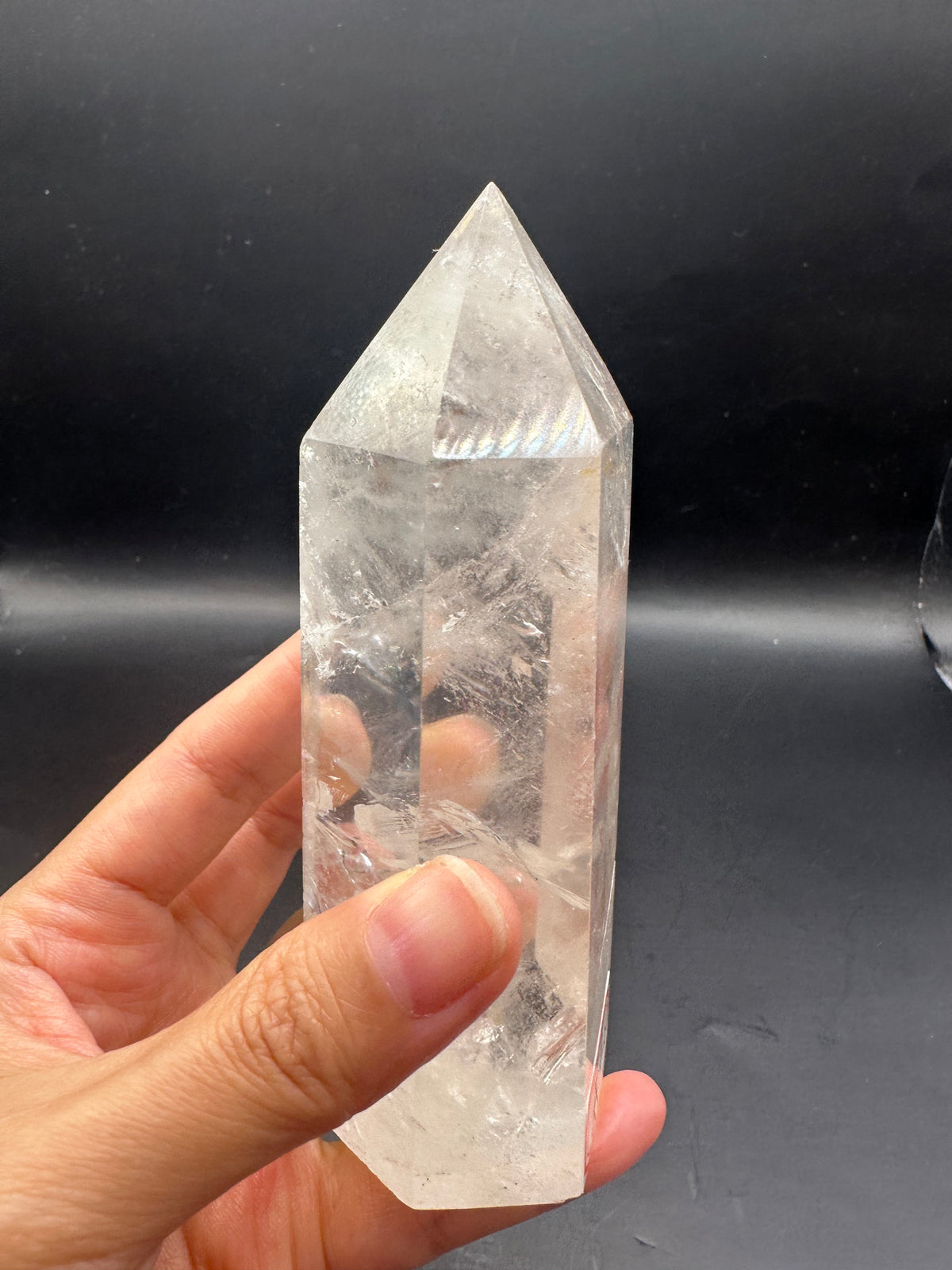 AAAAA Brazilian Clear Quartz Tower – 342g #20 — exact crystal, view 9 of 15