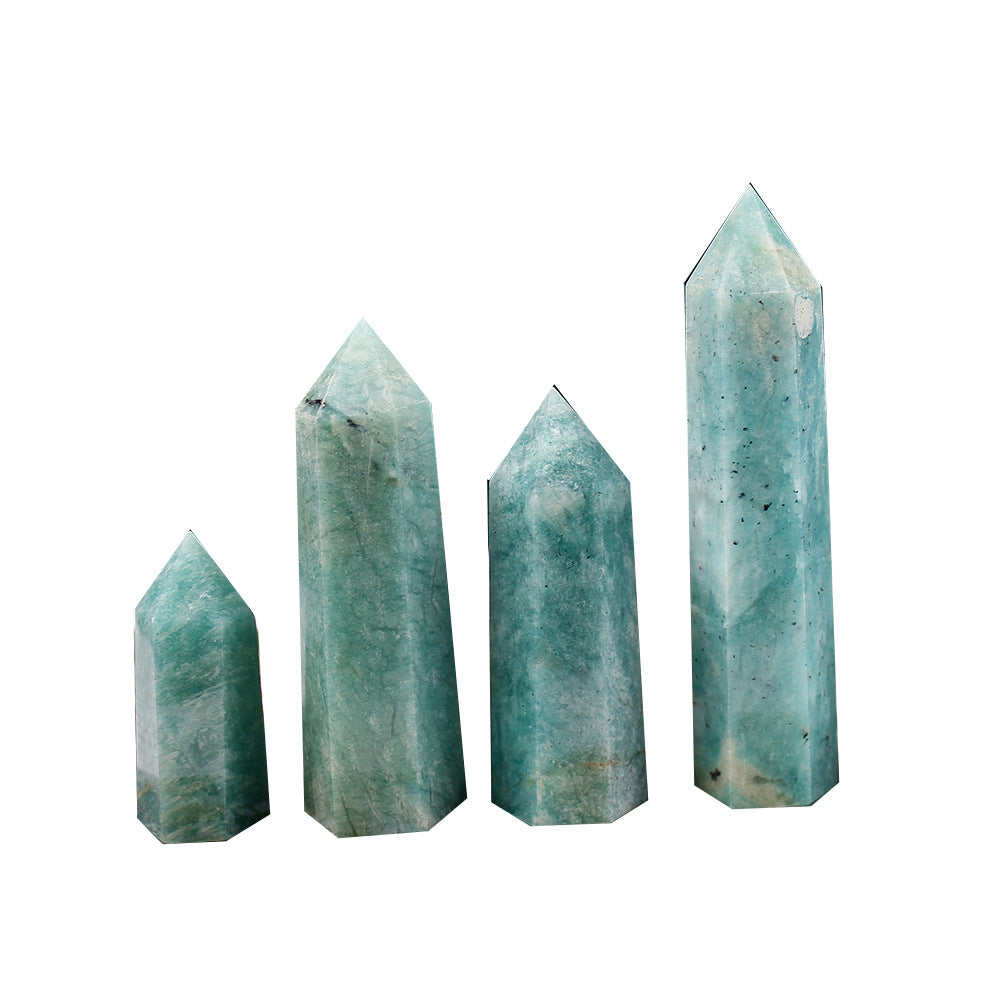 Amazonite Tower | Polished Blue-Green Crystal Point