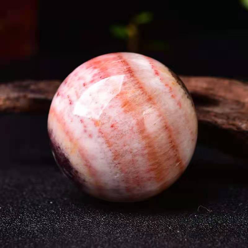 Dali Jasper Sphere | Patterned Stone Ball 6cm