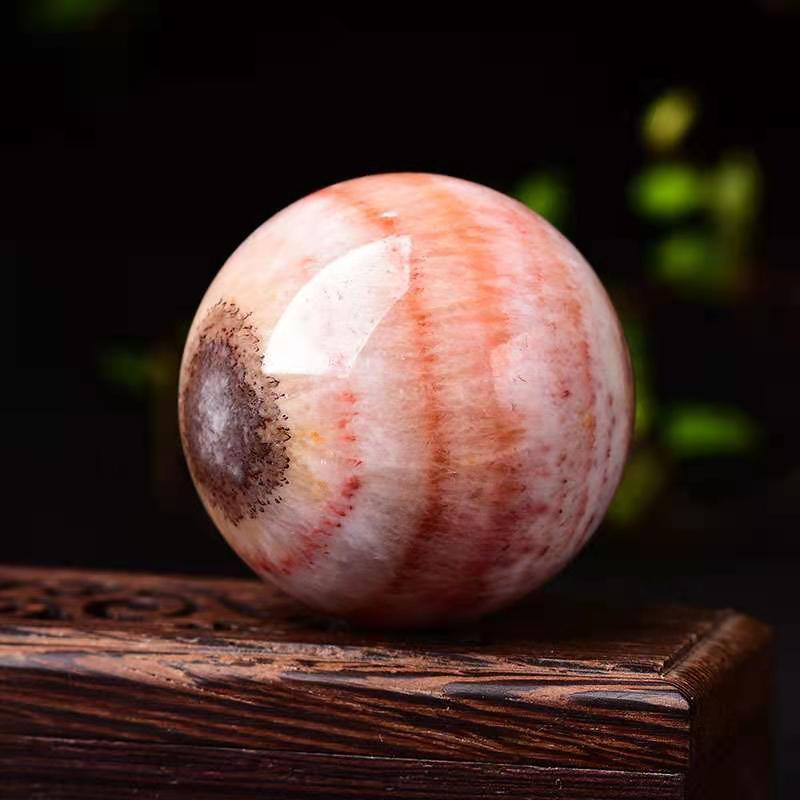 Dali Jasper Sphere | Patterned Stone Ball 6cm