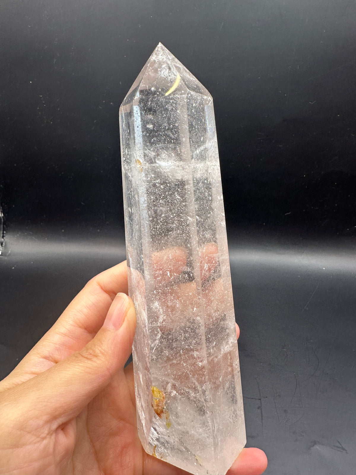 Brazilian Clear Quartz Tower with High Clarity | 409g 16cm Exact Piece #23