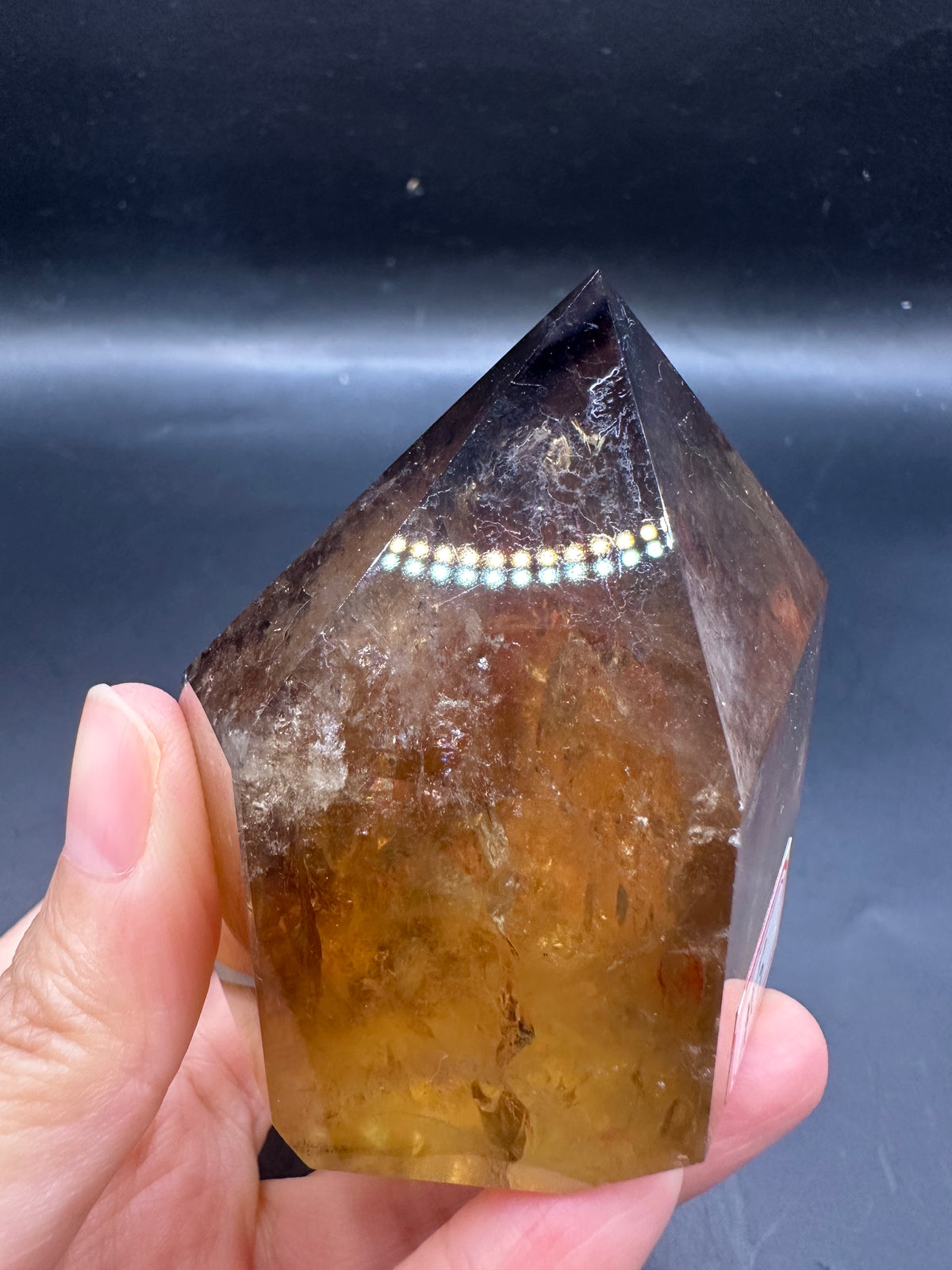 Congo Citrine Tower with Rainbow, Exact Piece #3 – alternate view 16