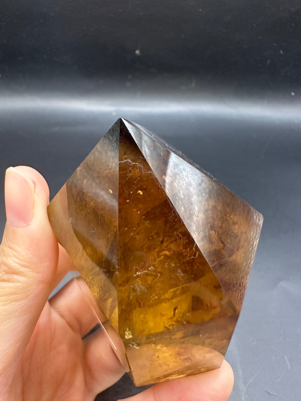 Congo Citrine Tower with Rainbow, Exact Piece #3 – alternate view 20