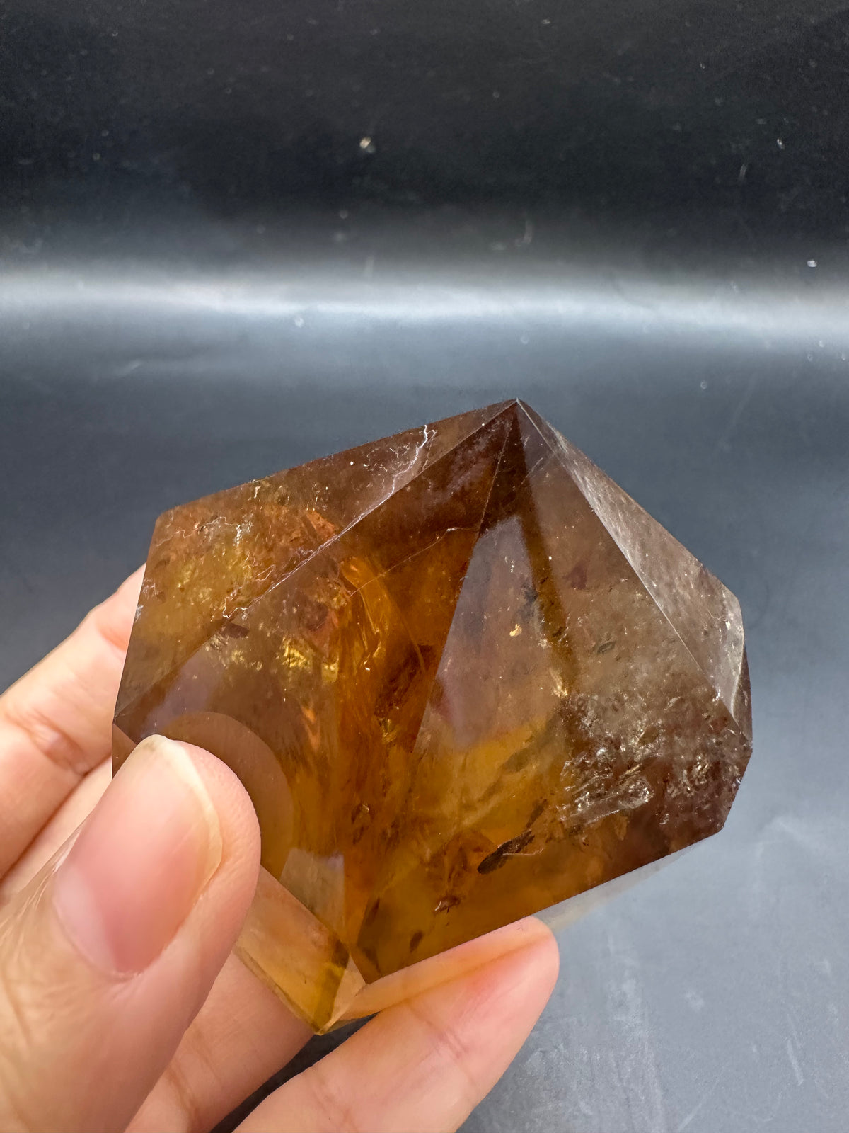 Congo Citrine Tower with Rainbow, Exact Piece #3 – alternate view 23