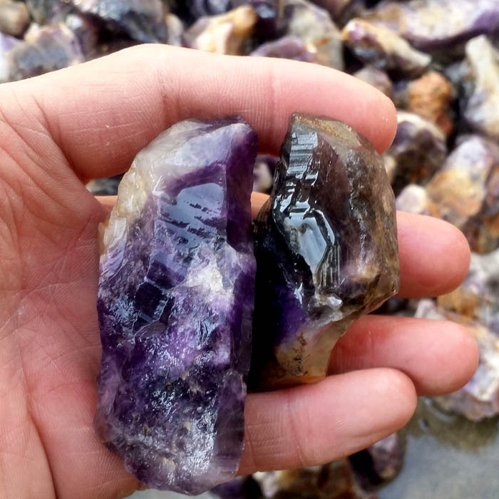 Raw South African Amethyst - Calming and Healing Crystal for Inner Peace