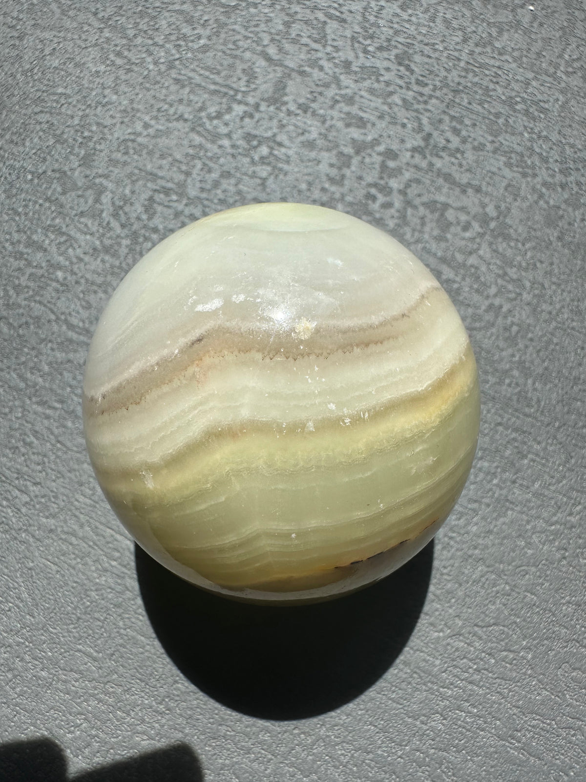 Afghanistan Jade Sphere | Translucent Green Stone 5–5.5cm