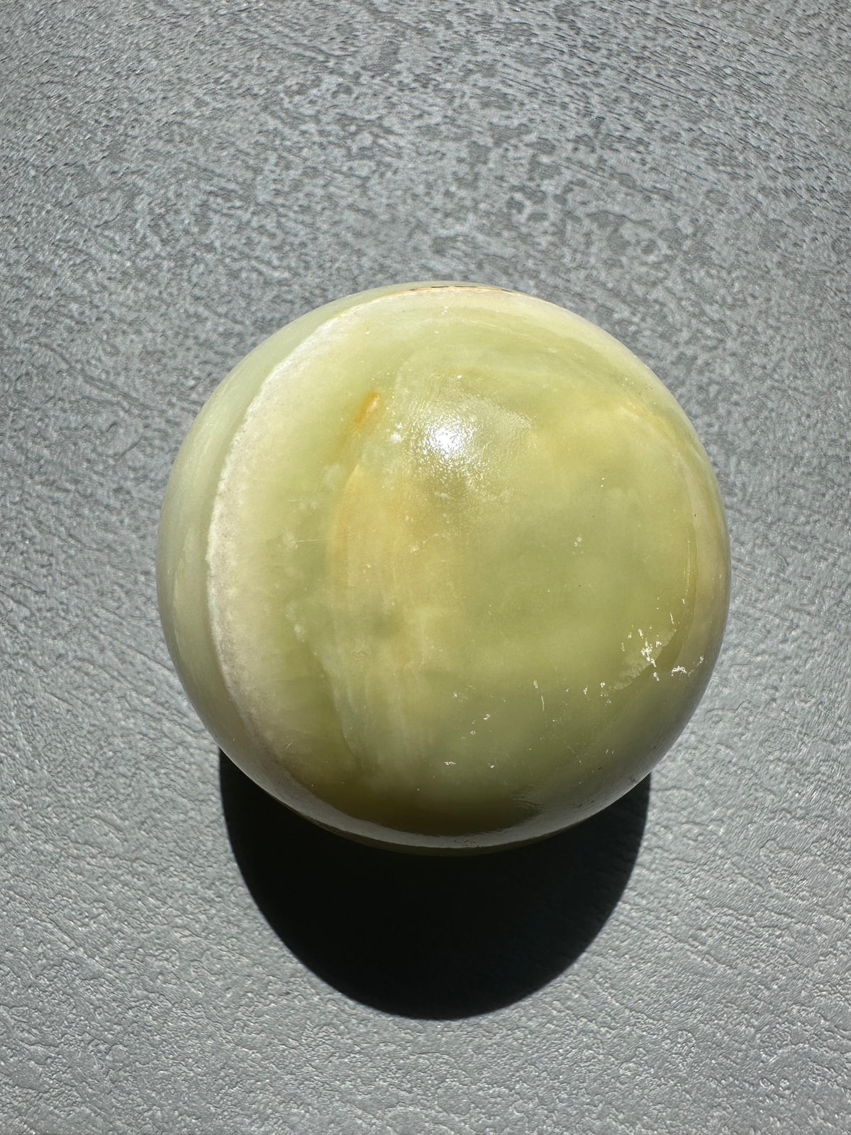 Afghanistan Jade Sphere | Translucent Green Stone 5–5.5cm
