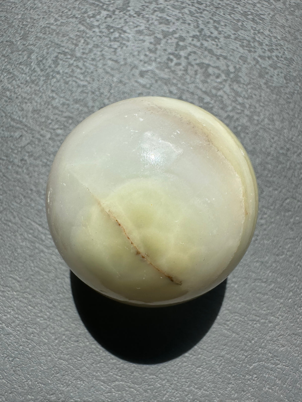 Afghanistan Jade Sphere | Translucent Green Stone 5–5.5cm