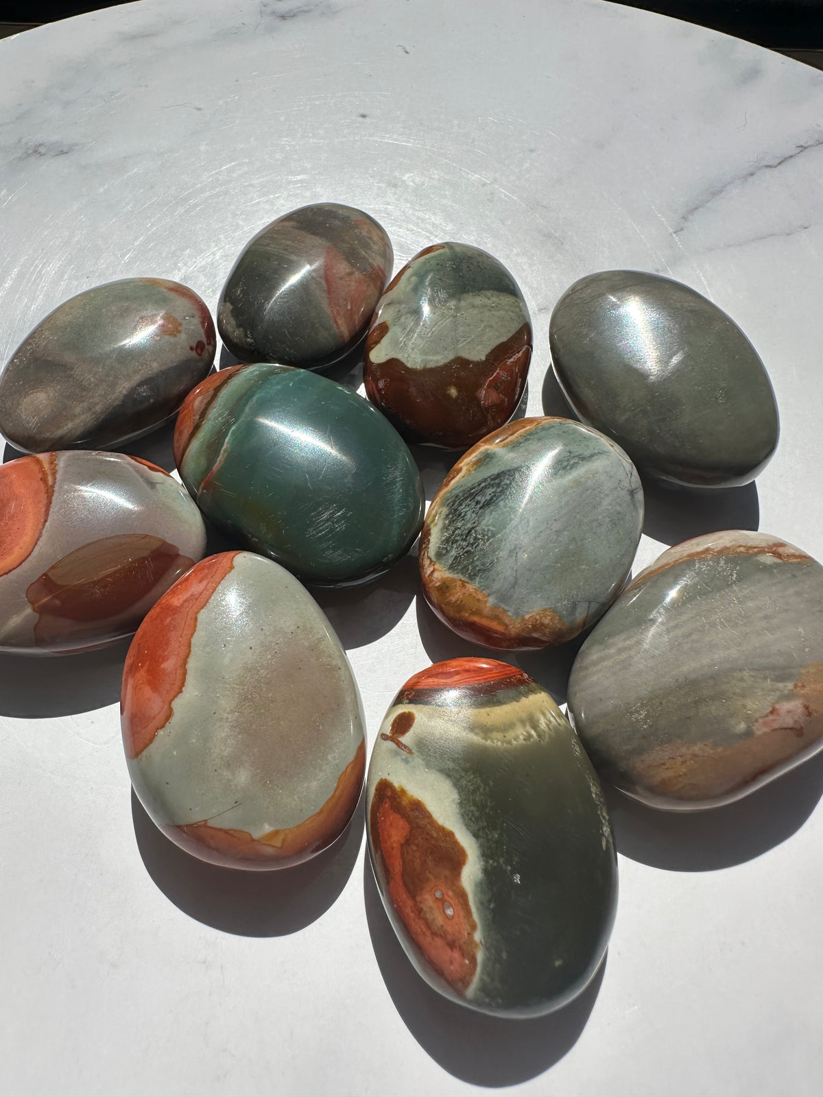African Bloodstone Palm Stone | Natural Crystal 4–5cm