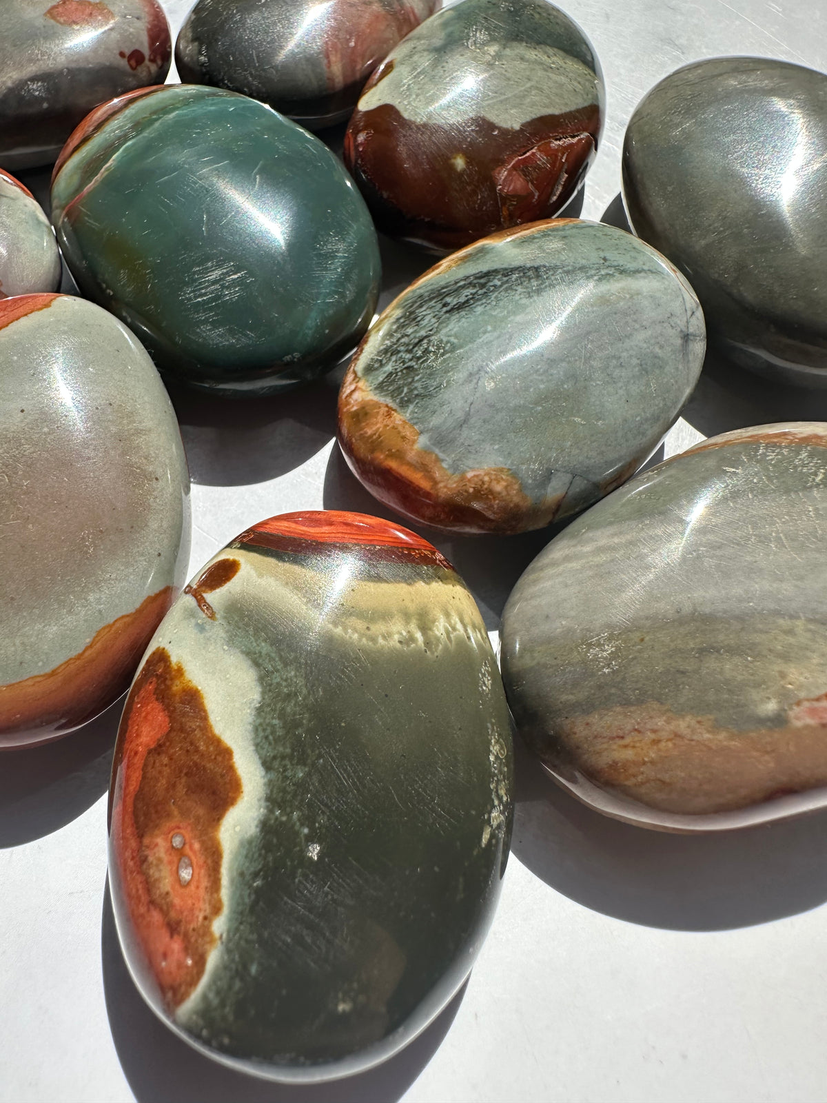 African Bloodstone Palm Stone | Natural Crystal 4–5cm