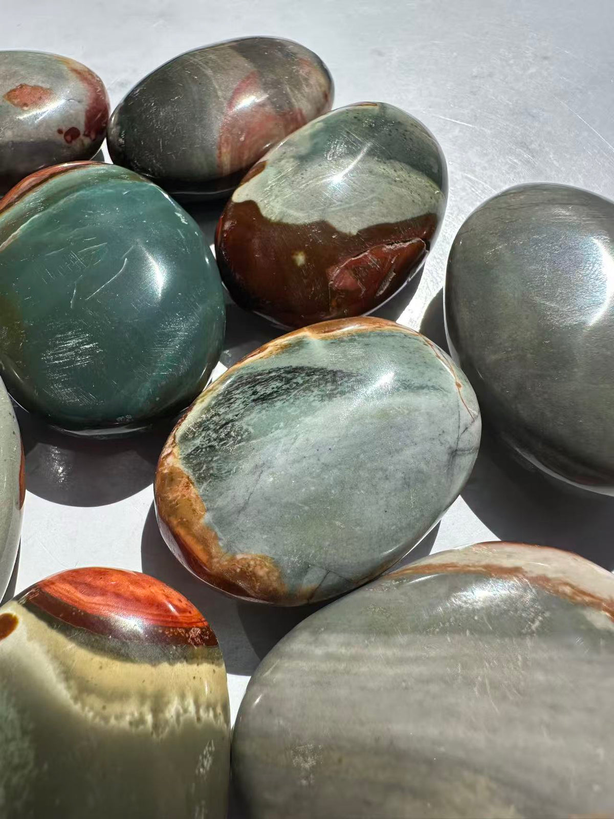 African Bloodstone Palm Stone | Natural Crystal 4–5cm