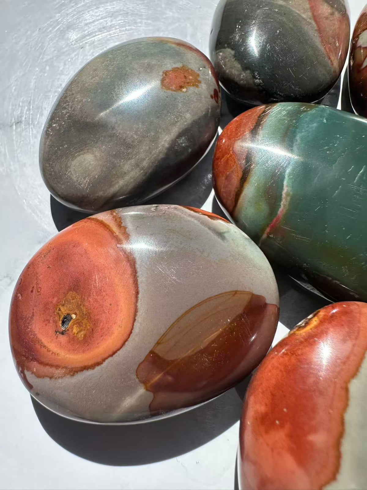 African Bloodstone Palm Stone | Natural Crystal 4–5cm