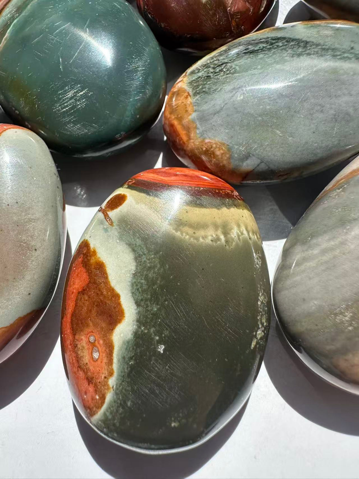African Bloodstone Palm Stone | Natural Crystal 4–5cm