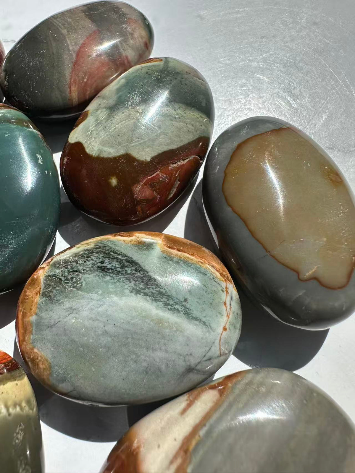 African Bloodstone Palm Stone | Natural Crystal 4–5cm