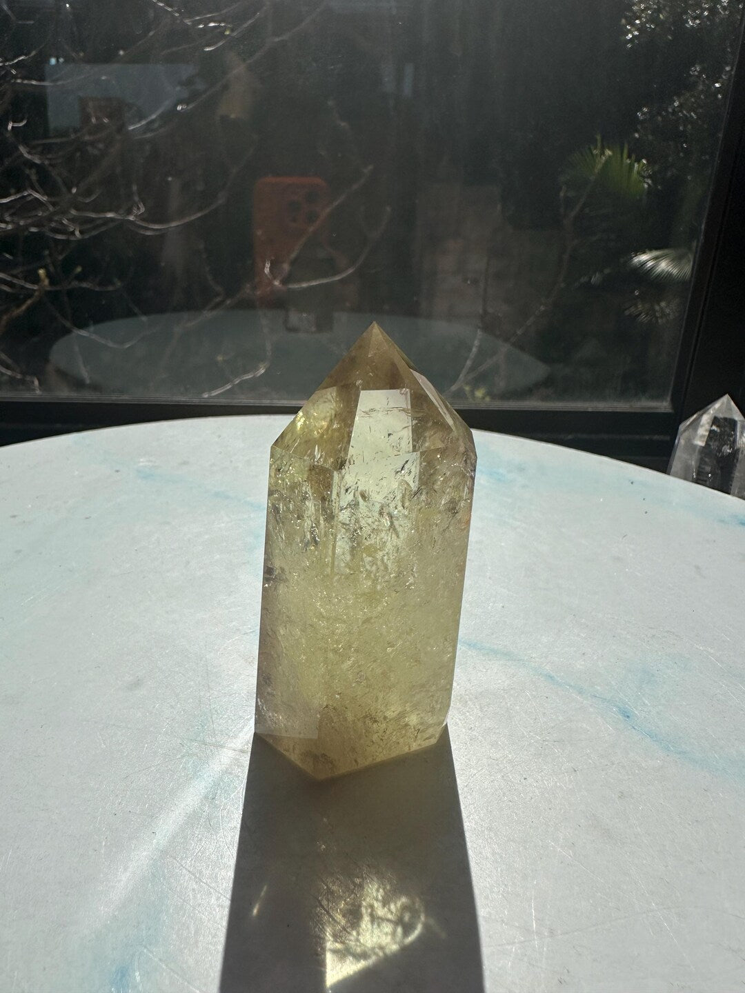 Natural Brazilian Citrine Tower #20 | Rainbow Crystal Point | Wealth & Abundance — image 4