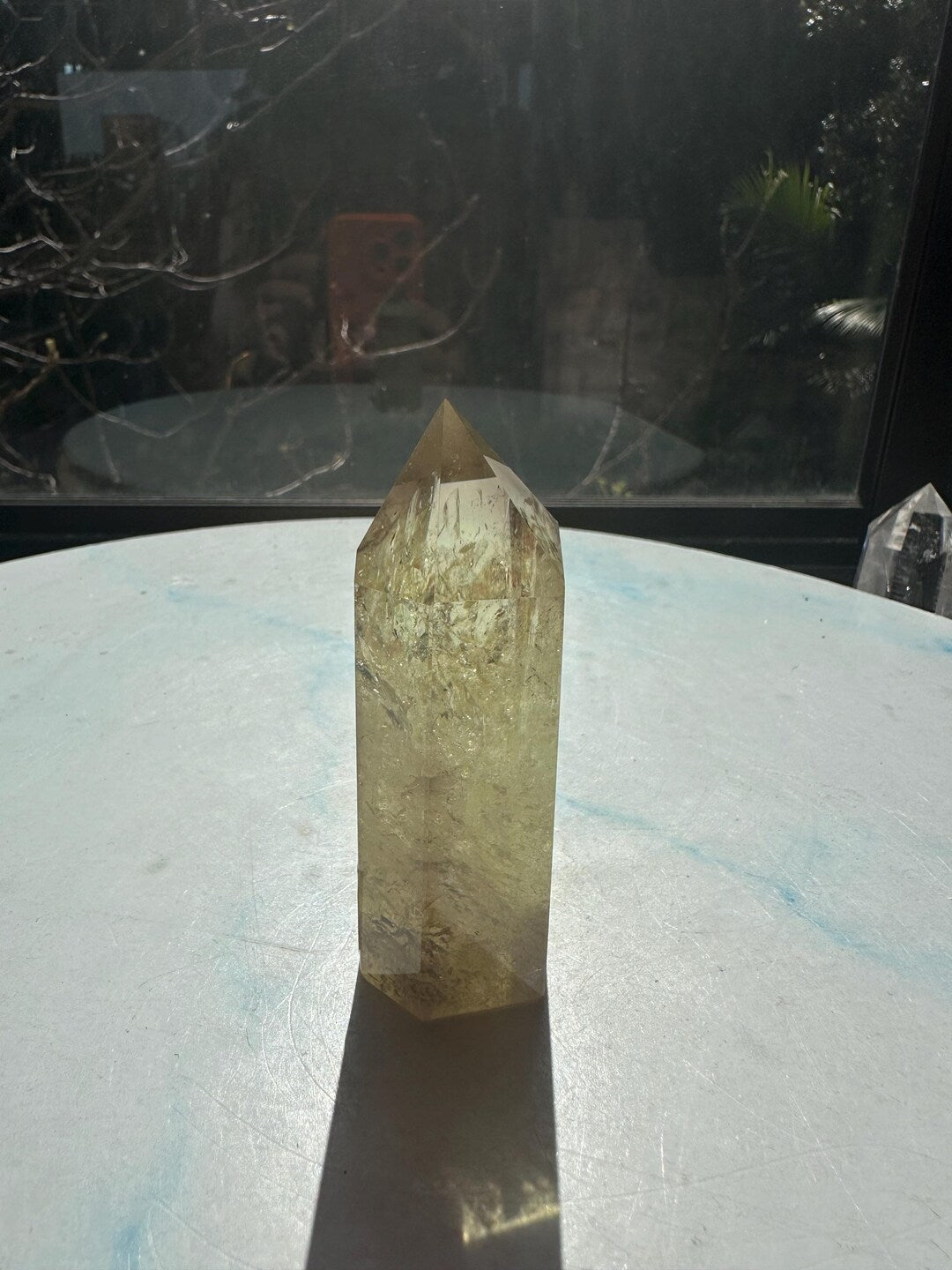 Natural Brazilian Citrine Tower #20 | Rainbow Crystal Point | Wealth & Abundance — image 5