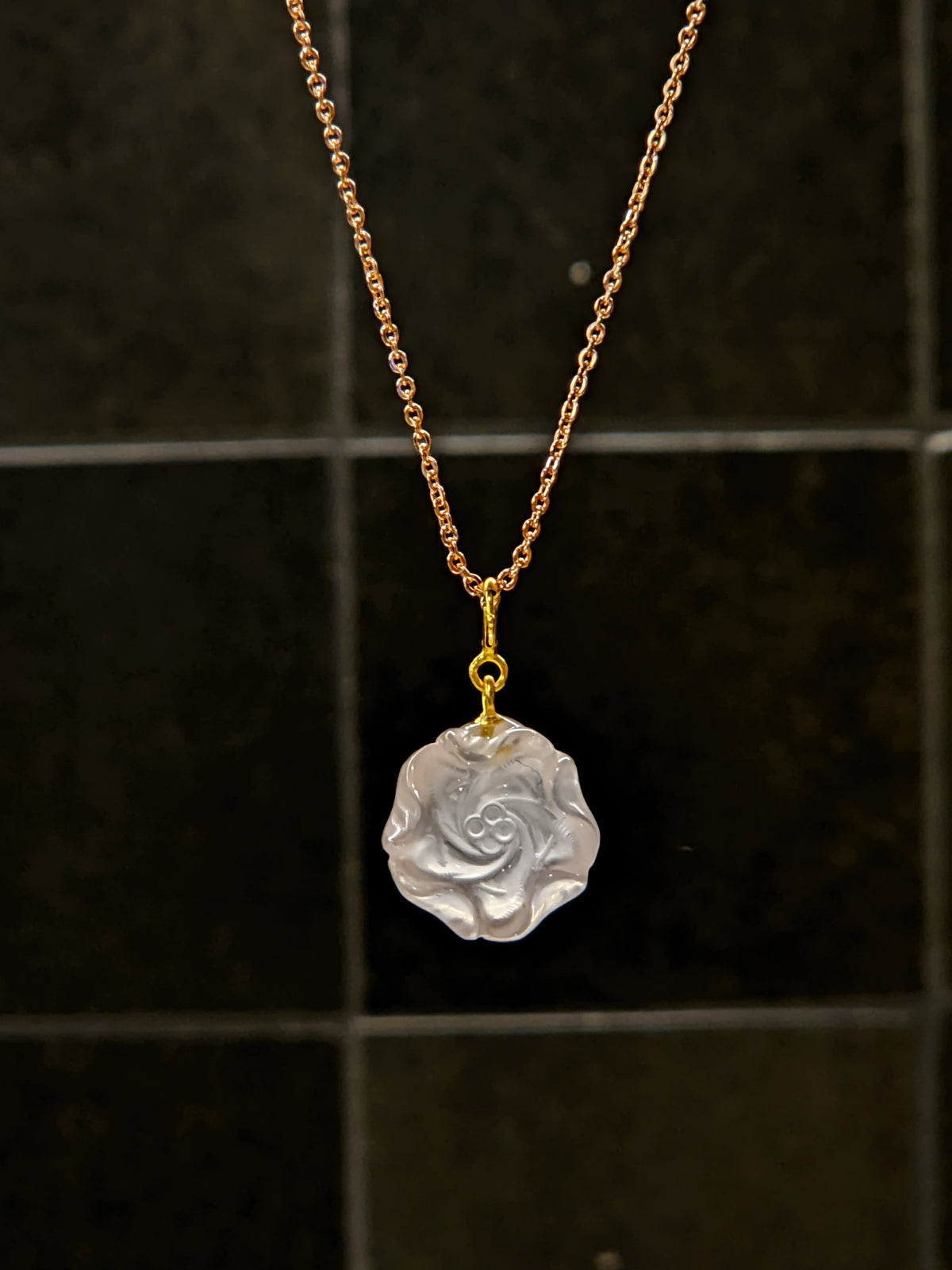 Rose Quartz Crystal Necklace | Natural Pendant Shapes