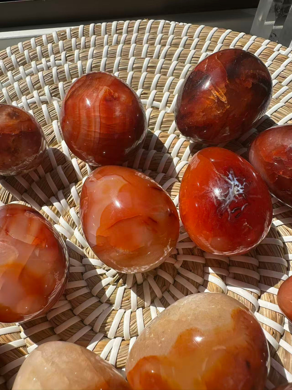 Carnelian Egg | Natural Polished Stone 50–300g