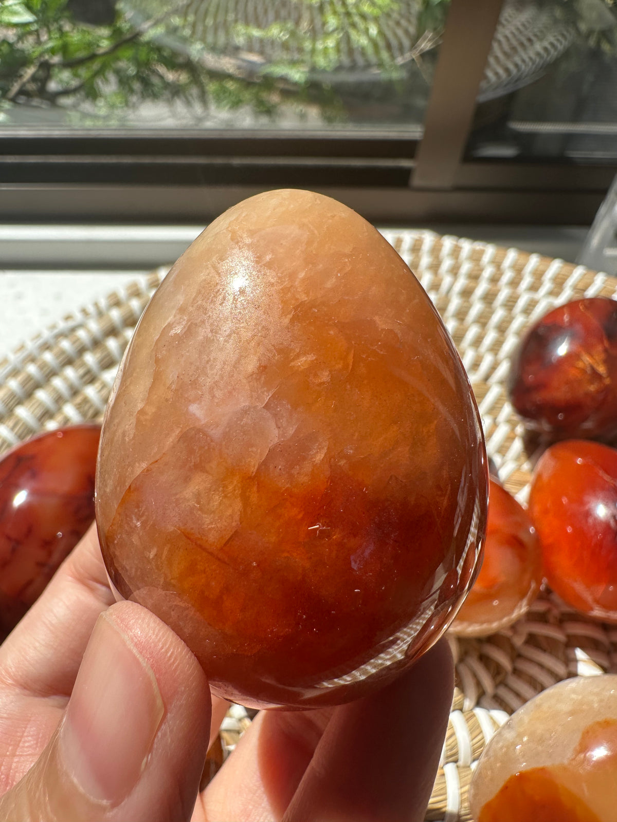 Carnelian Egg | Natural Polished Stone 50–300g