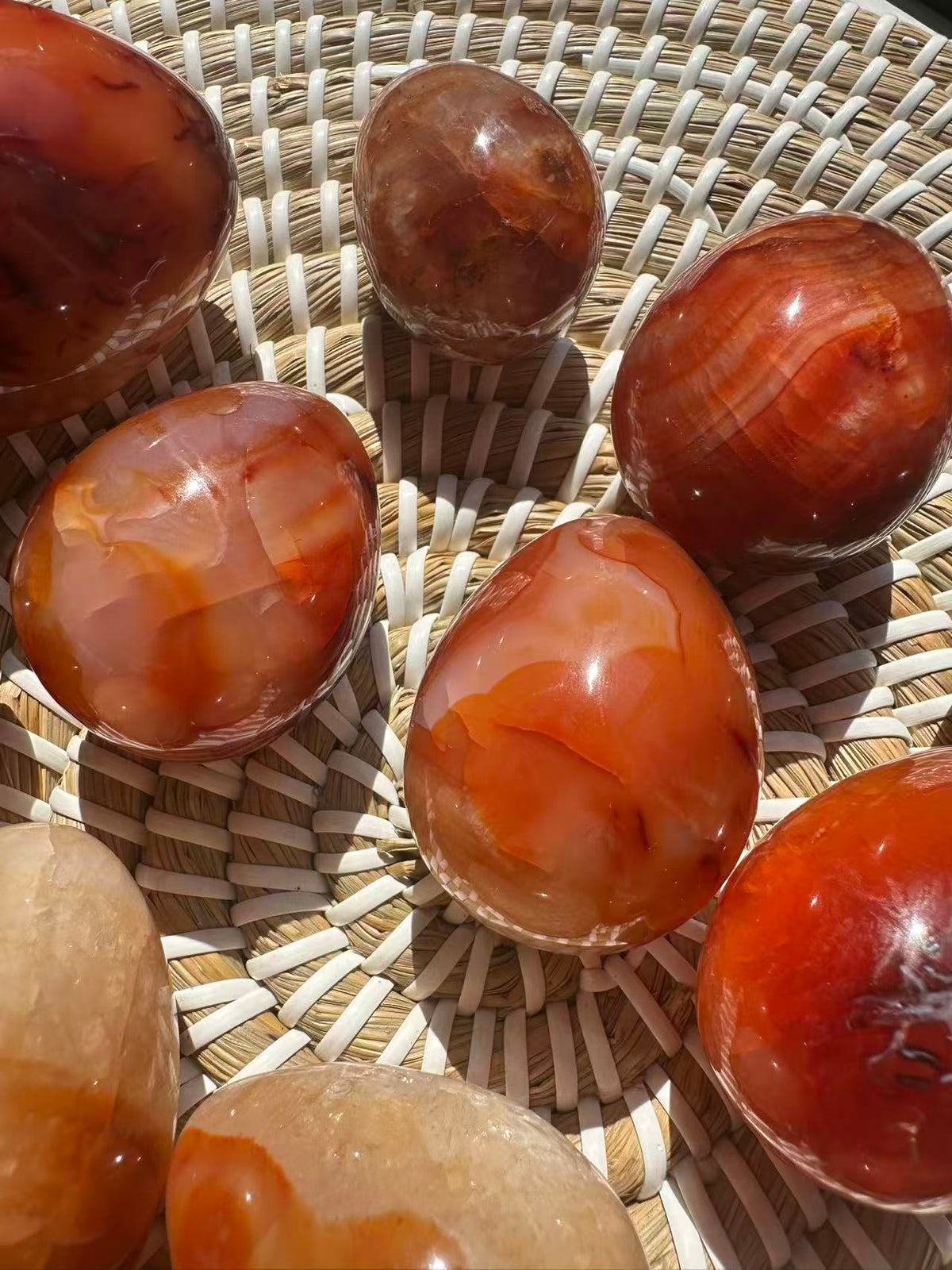 Carnelian Egg | Natural Polished Stone 50–300g