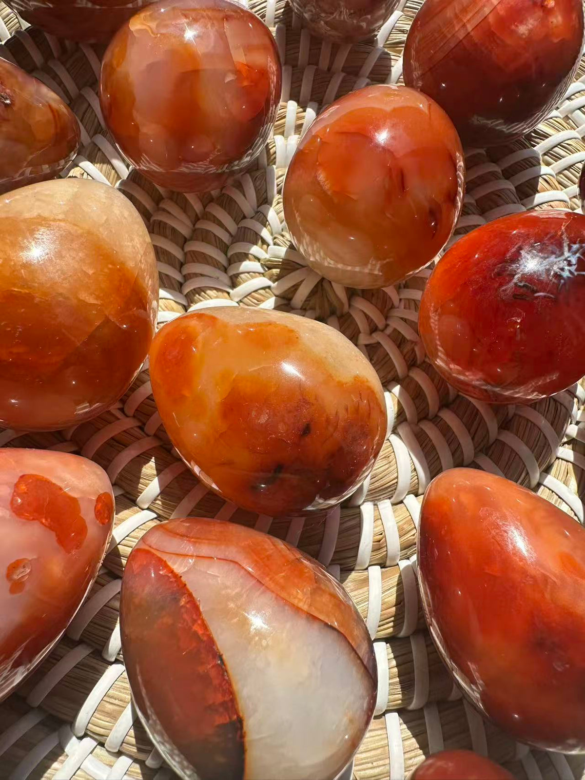 Carnelian Egg | Natural Polished Stone 50–300g