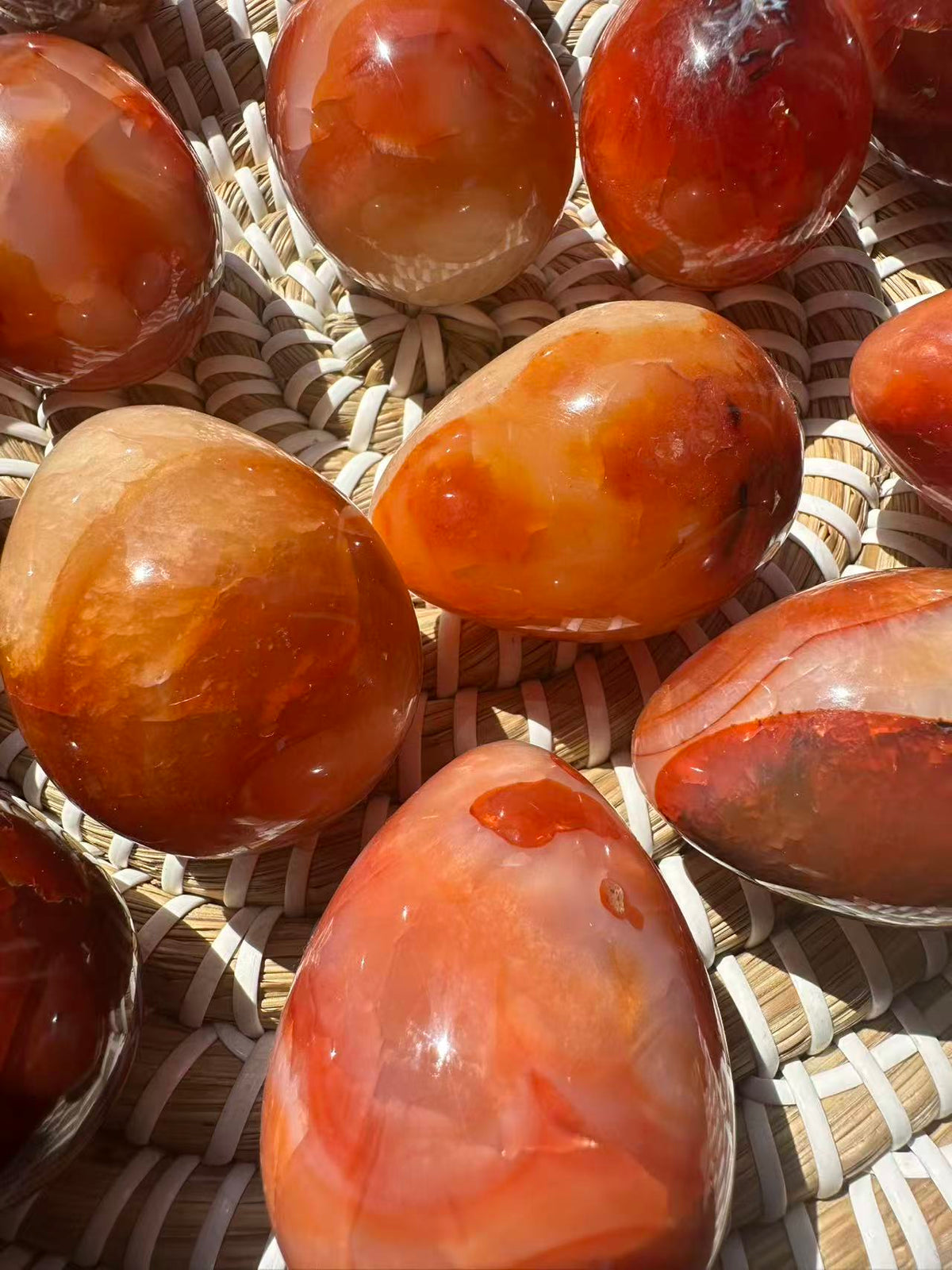 Carnelian Egg | Natural Polished Stone 50–300g