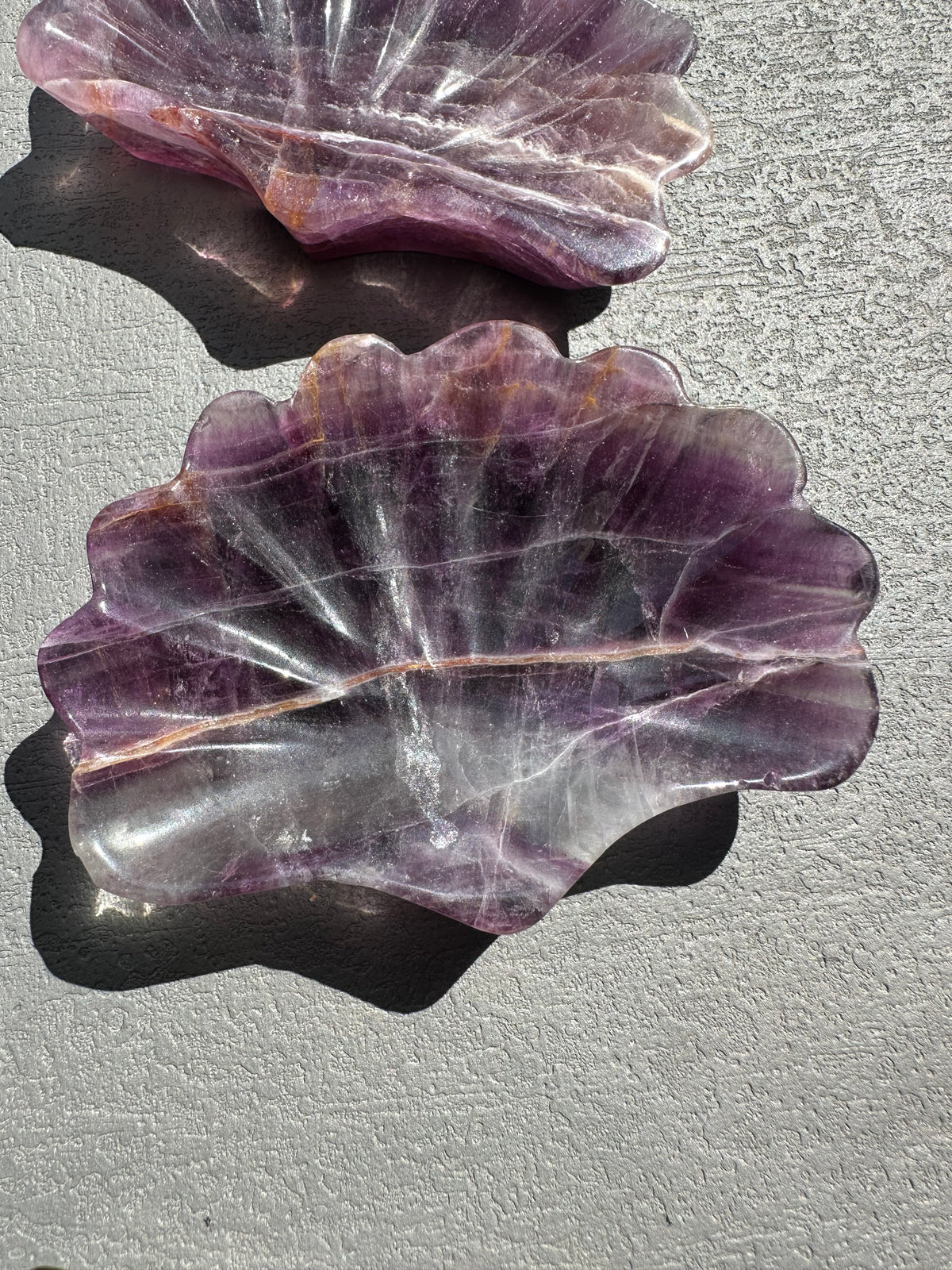 Fluorite Bowl | Natural Crystal Trinket & Jewellery Dish