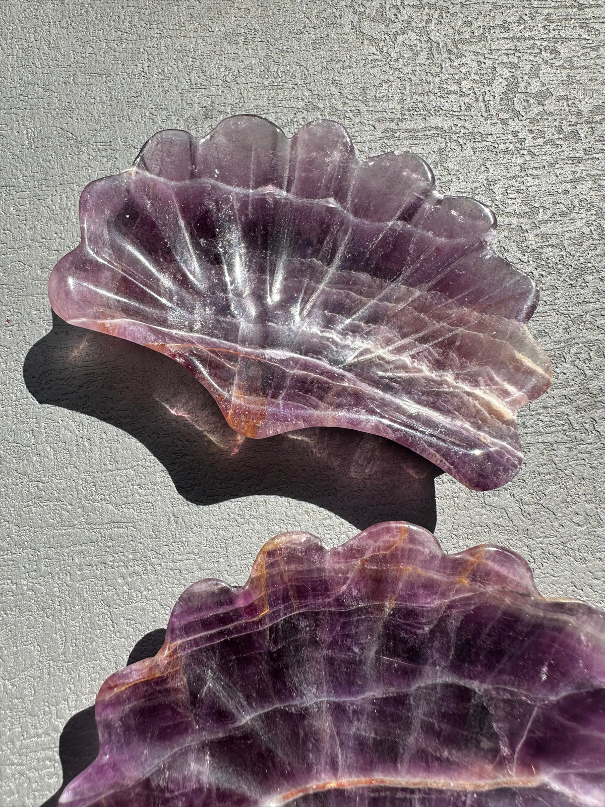Fluorite Bowl | Natural Crystal Trinket & Jewellery Dish