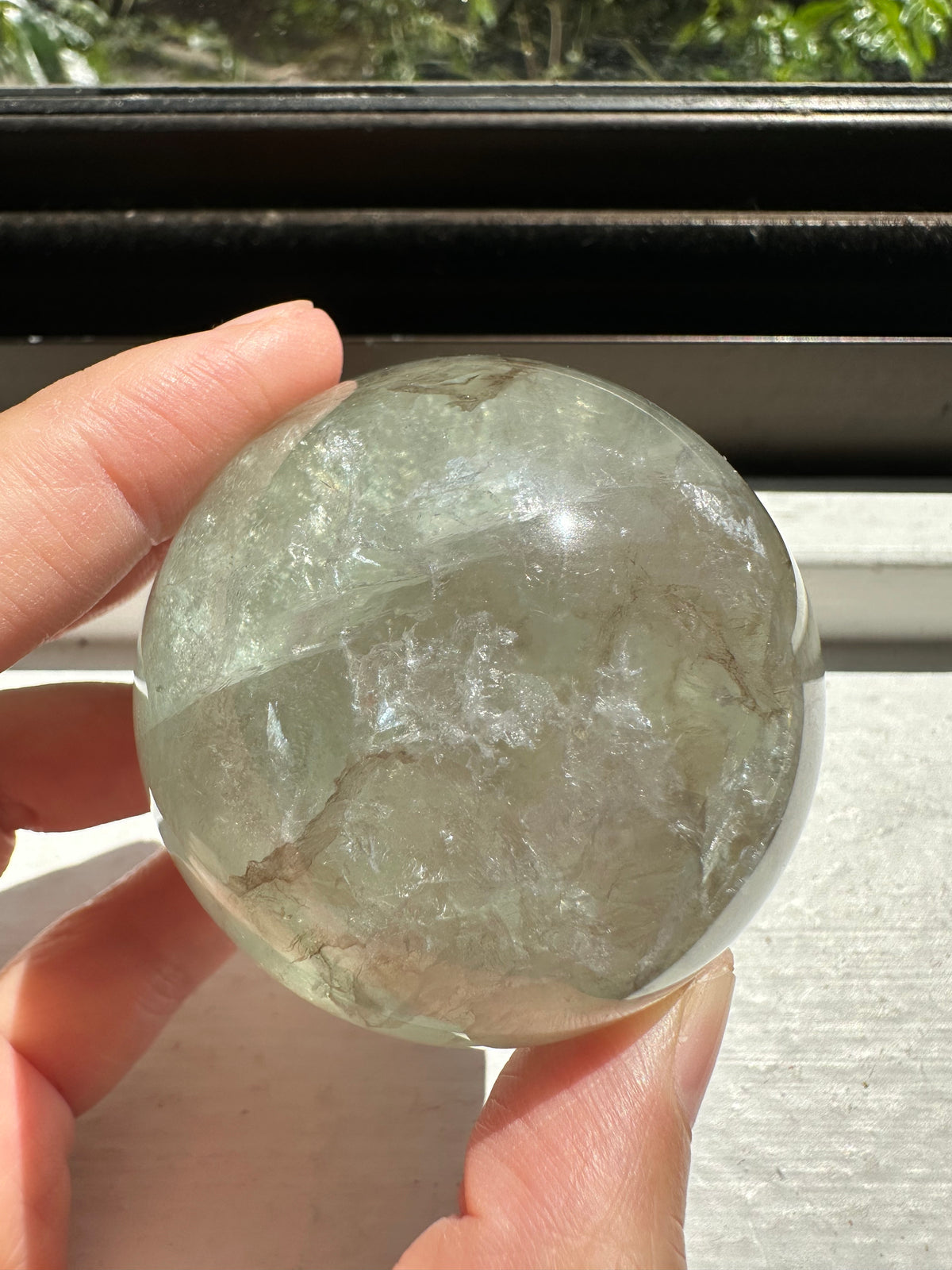 Kelp Fluorite Sphere | Natural Crystal Ball 4.5–6.5cm
