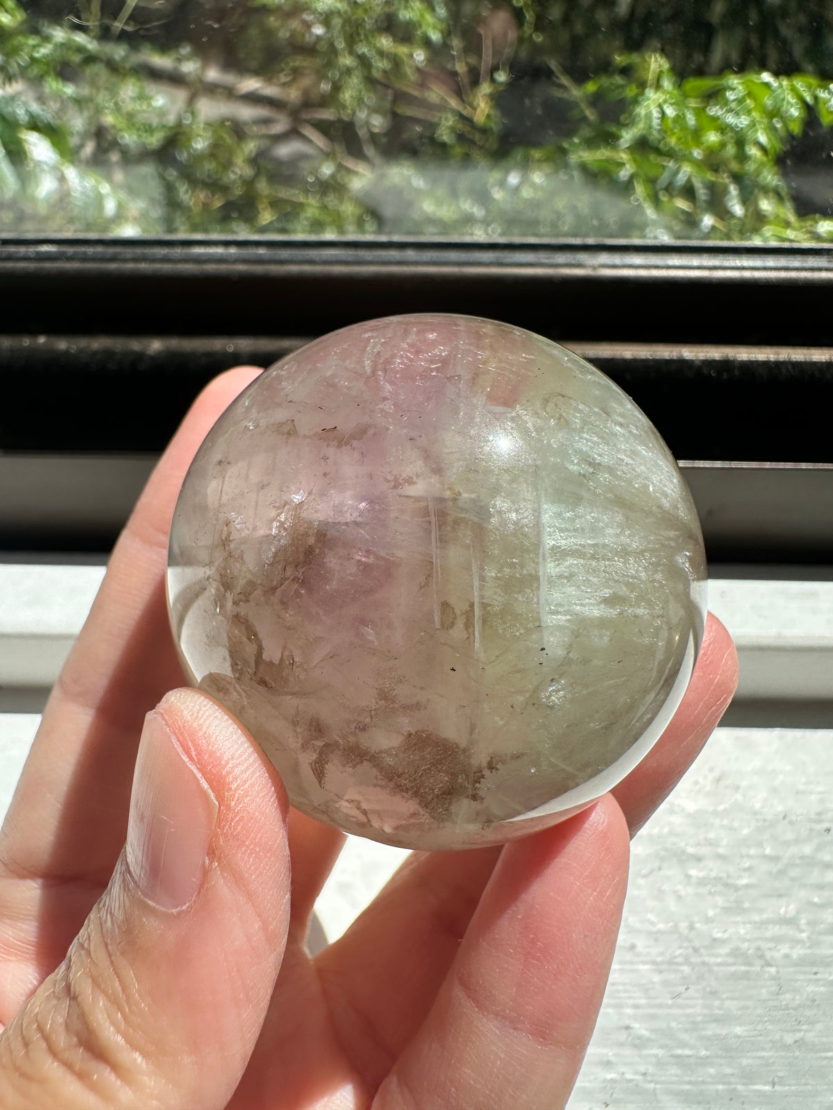 Kelp Fluorite Sphere | Natural Crystal Ball 4.5–6.5cm
