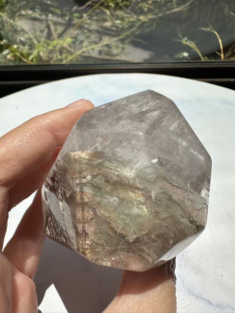 Garden Quartz (Lodolite) Freeform – 188g #3 — exact crystal, view 12 of 22