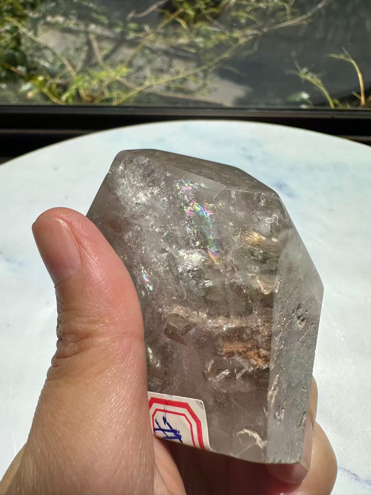 Garden Quartz (Lodolite) Freeform – 188g #3 — exact crystal, view 14 of 22