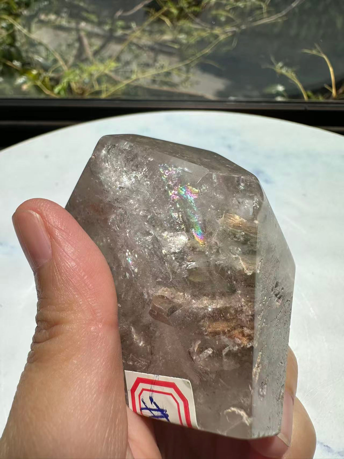 Garden Quartz (Lodolite) Freeform – 188g #3 — exact crystal, view 15 of 22