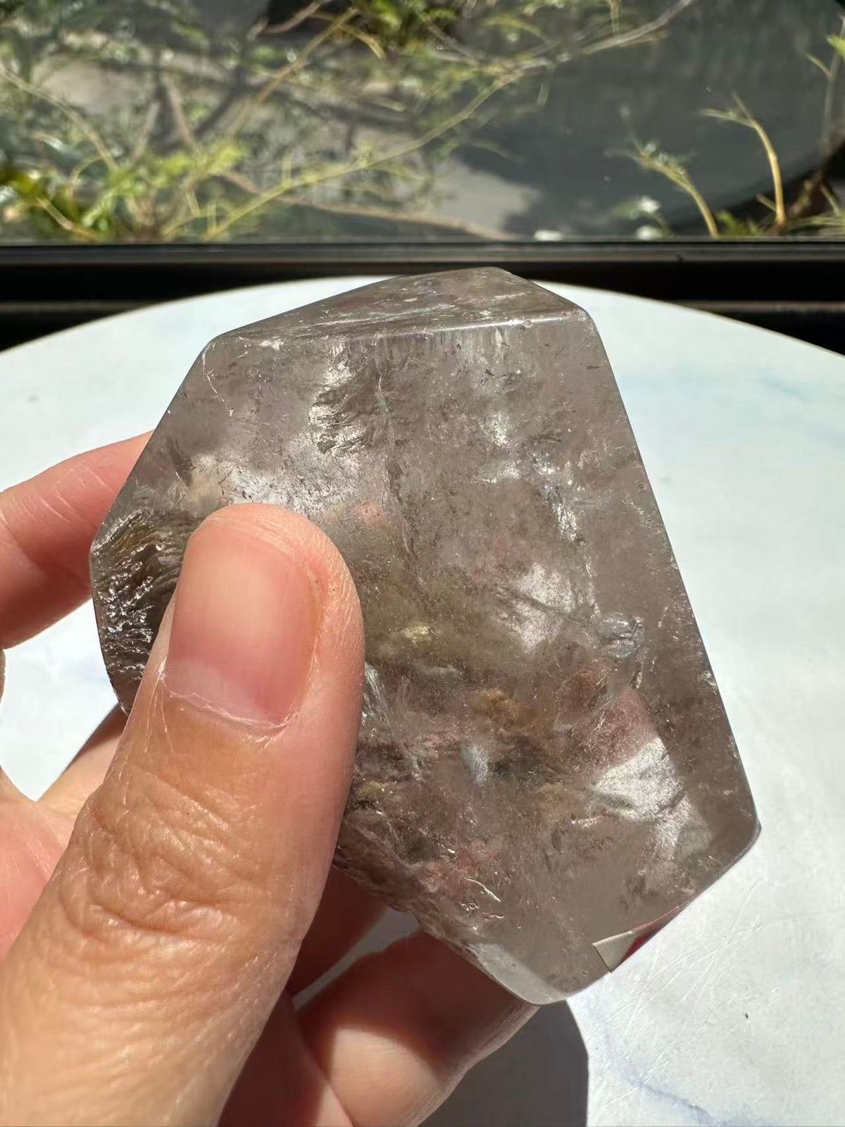 Garden Quartz (Lodolite) Freeform – 188g #3 — exact crystal, view 16 of 22