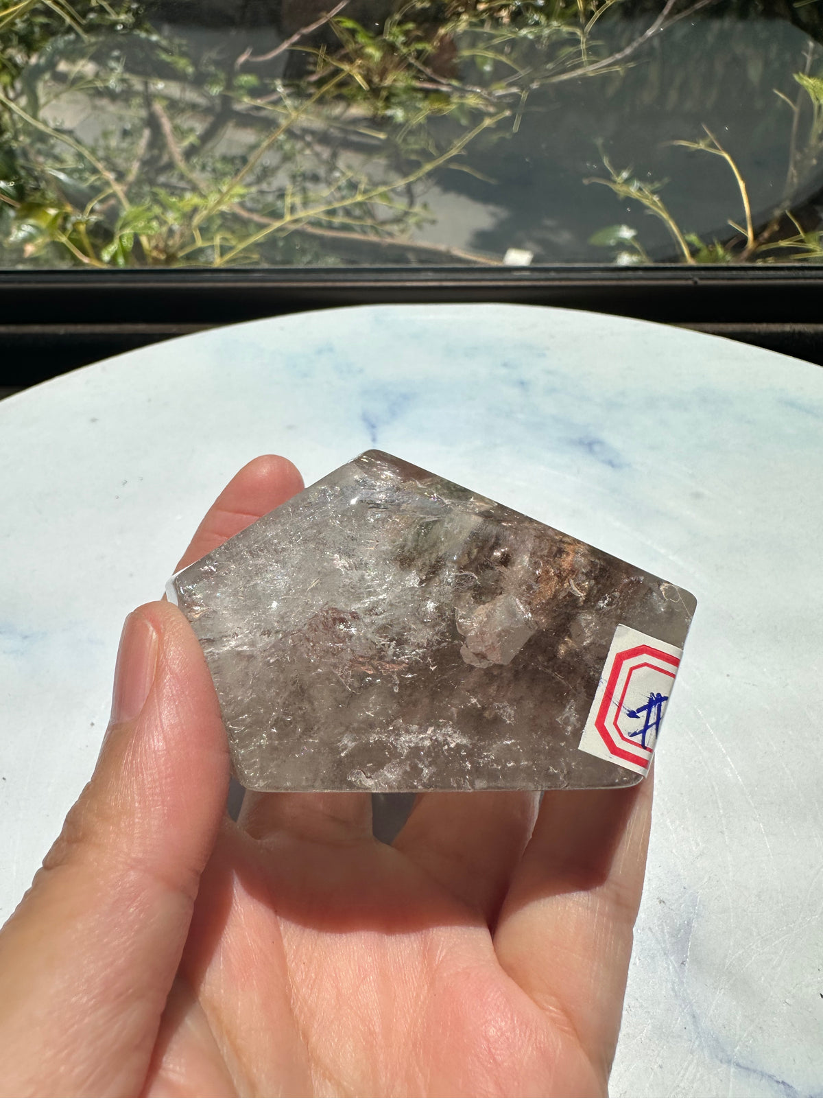 Garden Quartz (Lodolite) Freeform – 188g #3 — exact crystal, view 17 of 22