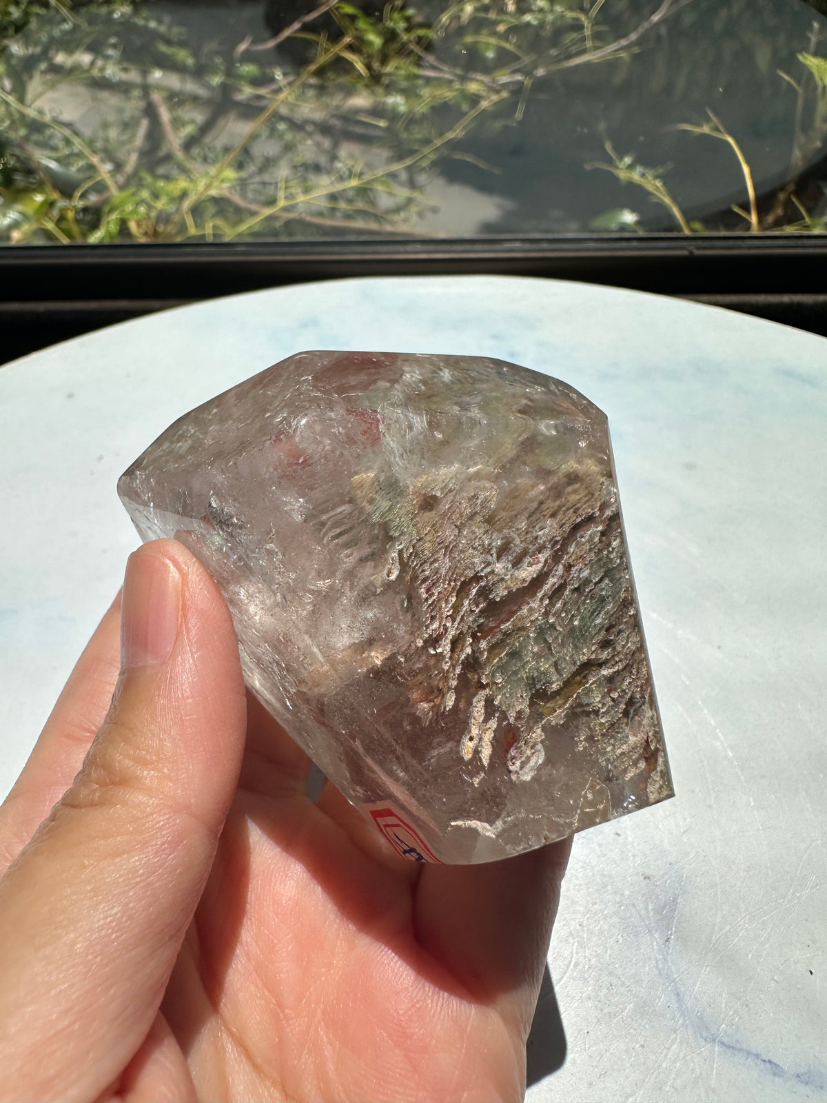 Garden Quartz (Lodolite) Freeform – 188g #3 — exact crystal, view 18 of 22