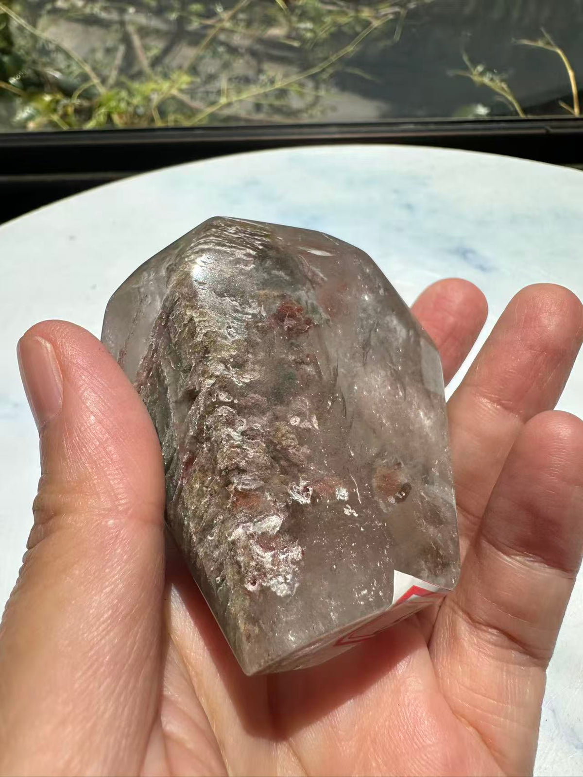 Garden Quartz (Lodolite) Freeform – 188g #3 — exact crystal, view 4 of 22