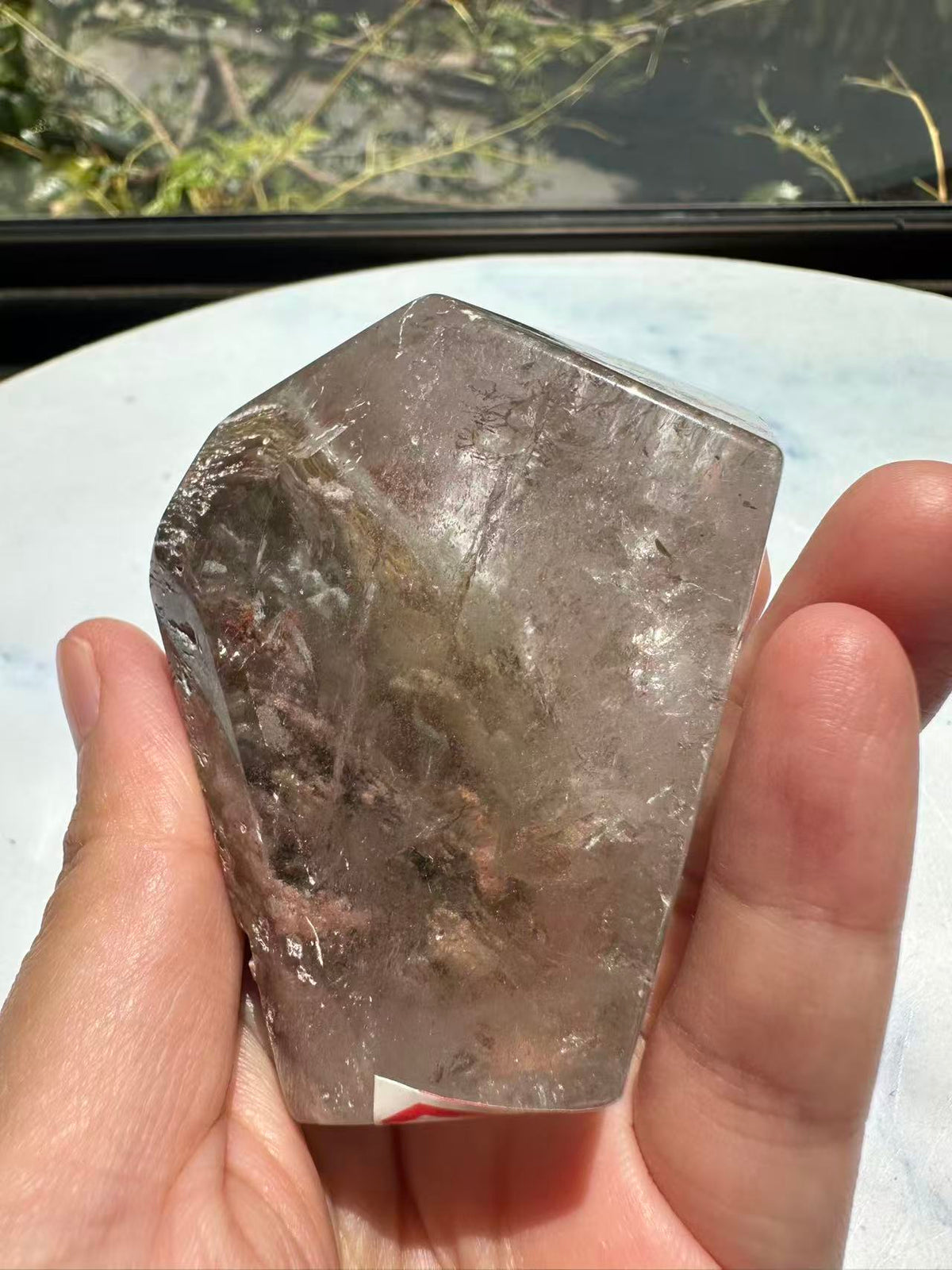 Garden Quartz (Lodolite) Freeform – 188g #3 — exact crystal, view 6 of 22