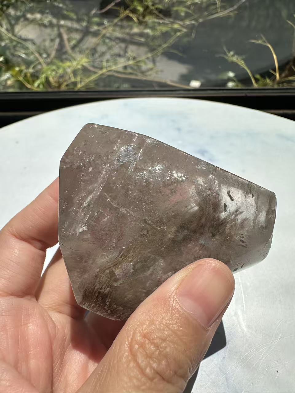 Garden Quartz (Lodolite) Freeform – 188g #3 — exact crystal, view 8 of 22