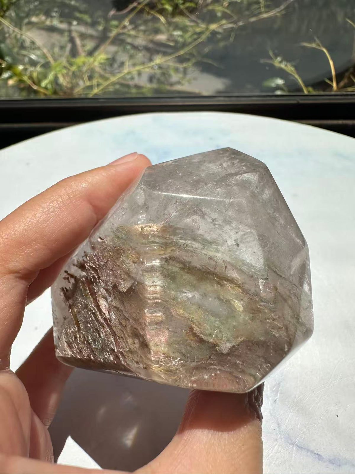 Garden Quartz (Lodolite) Freeform – 188g #3 — exact crystal, view 11 of 22