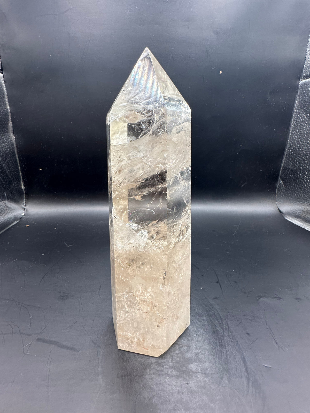Brazilian Clear Quartz Tower with Rainbow | 540g 16cm Exact Piece #10