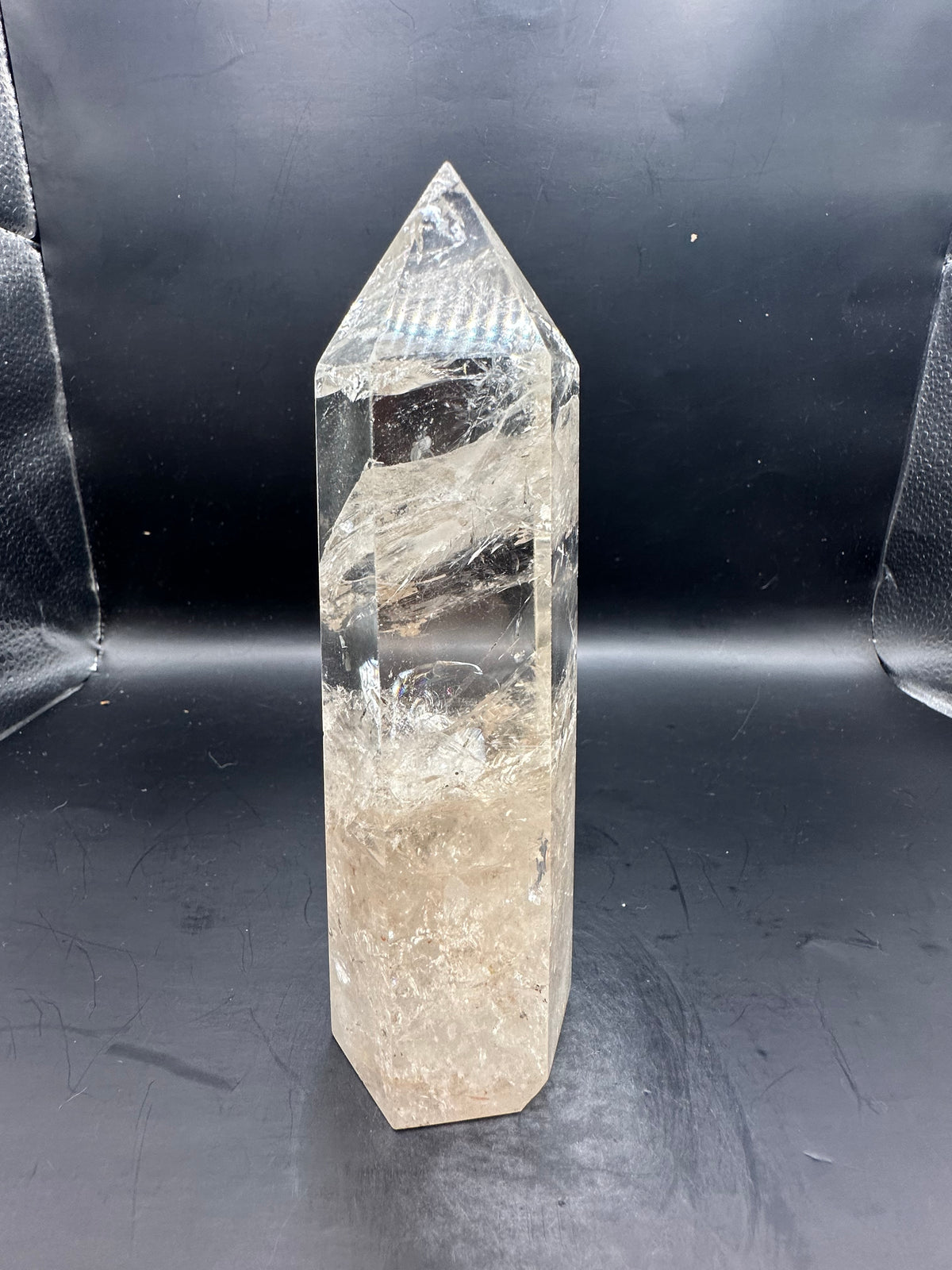 Brazilian Clear Quartz Tower with Rainbow | 540g 16cm Exact Piece #10