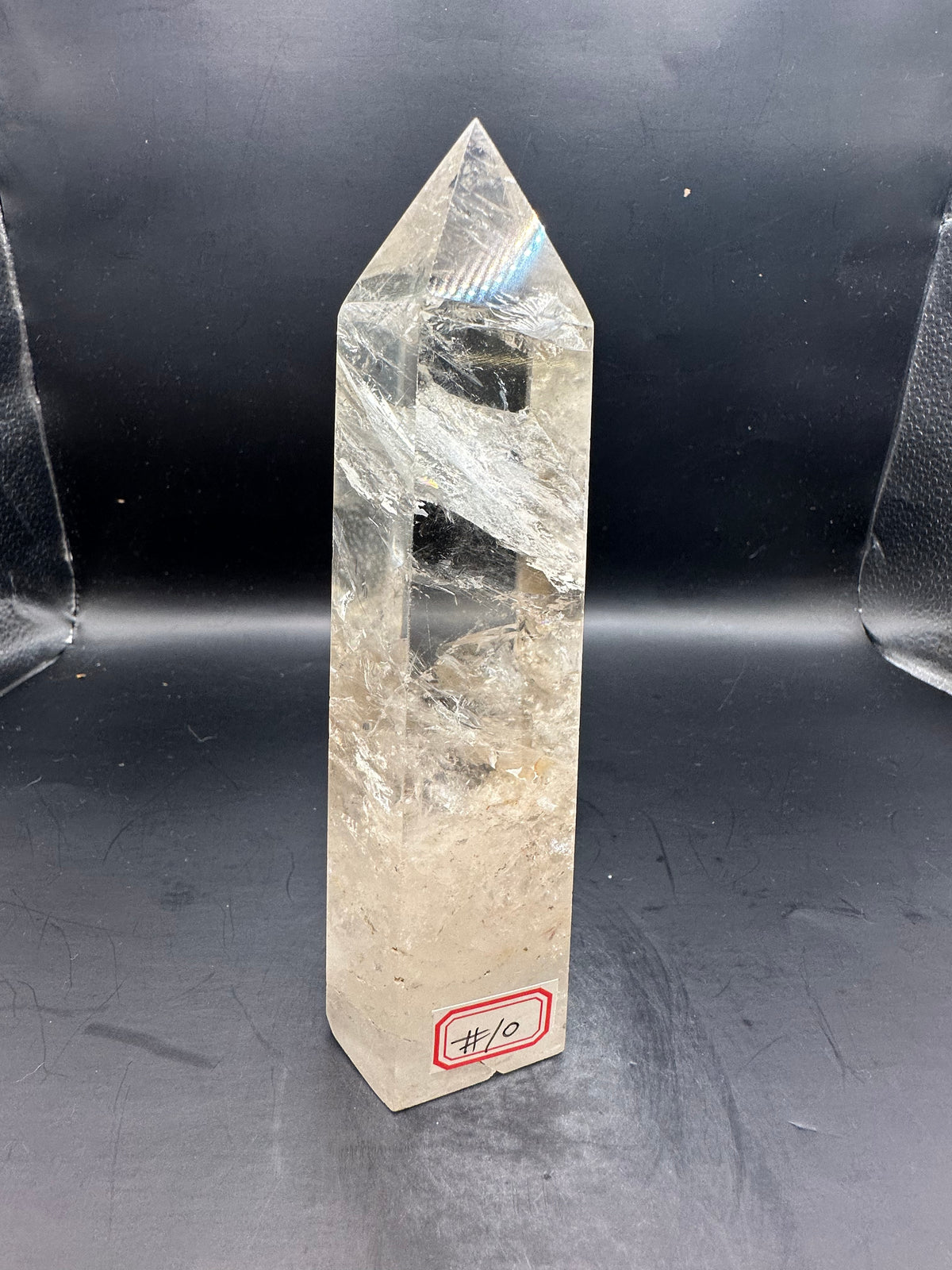 Brazilian Clear Quartz Tower with Rainbow | 540g 16cm Exact Piece #10
